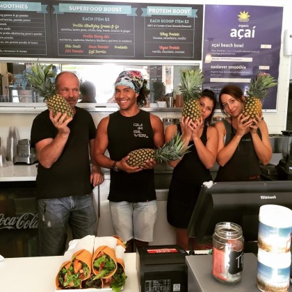 The friendly team, The Shack Superfood Cafe -