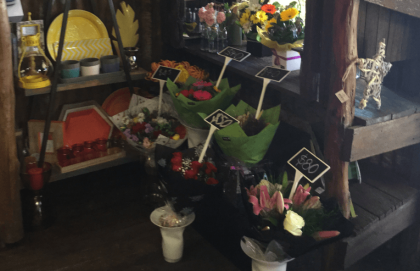 Great range of flowers, Spoilt -Emerald