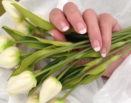 A classic french manicure - Camomile Room - Airlie Beach