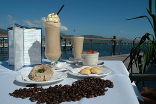 Enjoy the incredible views from your table, Al Porto Cafe - Cairns
