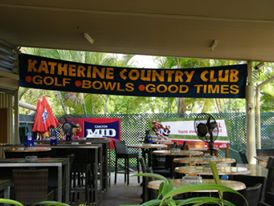 Alfresco dining, Katherine Country Club - Darwin