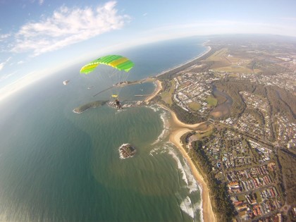 Awesome views, Coffs City Skydivers - Coffs Harbour