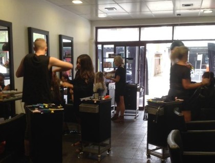 Stylists working their magic, J'adore Hair - Newcastle