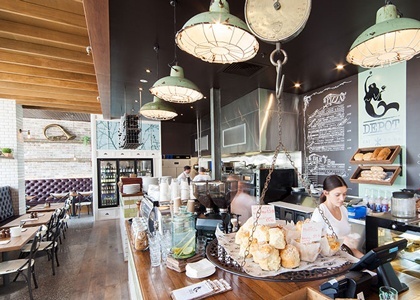 Cool, relaxed atmosphere, Depot Cafe - Coffs Harbour