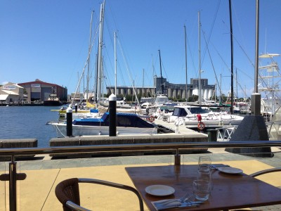 Waterfront dining, Rocksalt Seafood Restaurant - Newcastle Marina