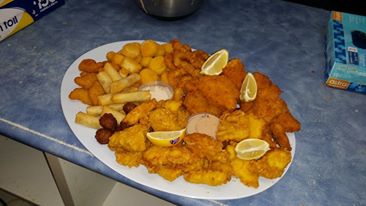 Grab a seafood platter, Vella's Fish & Salad Bar - Mackay