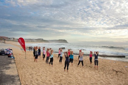Beach workouts, Bottoms Up! Fitness - Newcastle