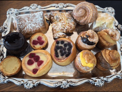 Fantastic pastries, The Little French Cafe