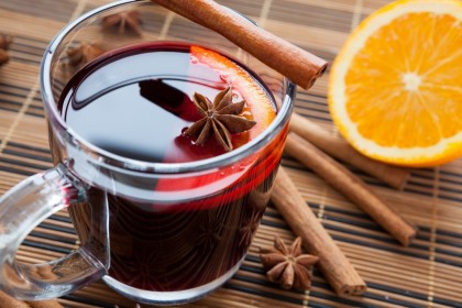 Hot and delicious - mulled wine
