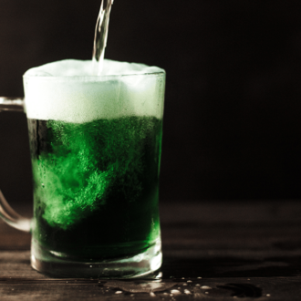 Green Beer for St Patrick's Day