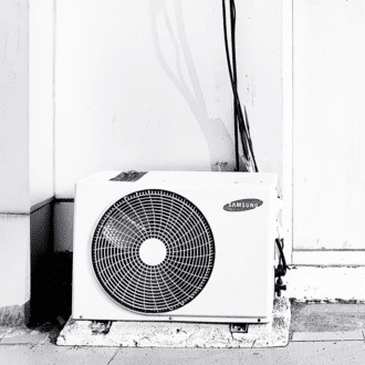 White Air conditioner
