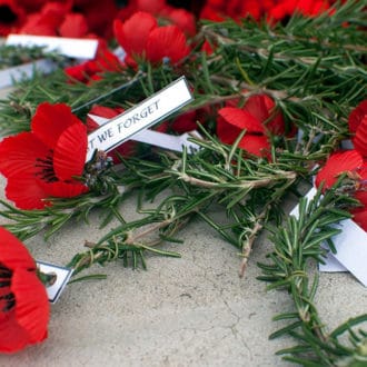 Anzac Day Poppies